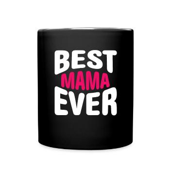 Meilleur cadeau de maman de la fête des mères - Mug uni - noir - Devant