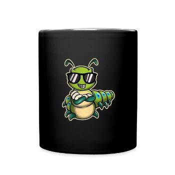 Chenille - Mug uni - noir - Devant
