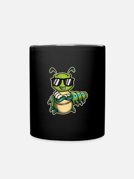 Chenille - Mug uni - noir