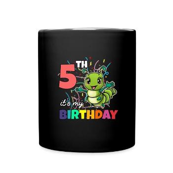 Chenille - Mug uni - noir - Devant
