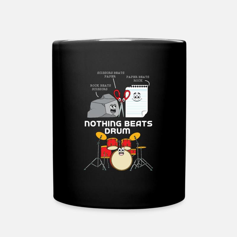 Percussion - Mug uni - noir