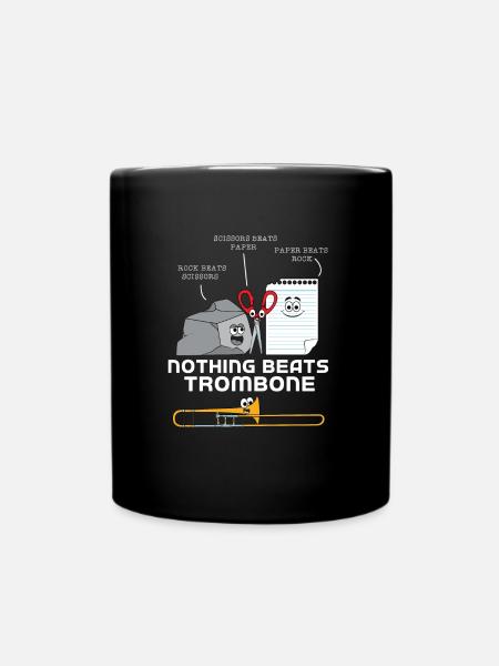 Trombone - Mug uni - noir