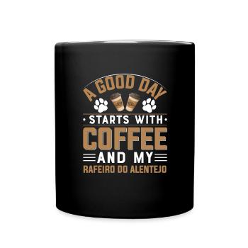 RAFEIRO DO ALENTEJO Coffee Drinking Caffeine - Full Colour Mug - black - Front