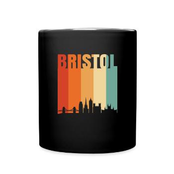 The beauty of Bristol - Full Colour Mug - black - Front
