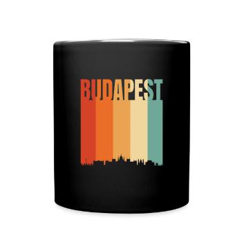 Die Schönheit von Budapest - Tasse einfarbig - Schwarz - Vorne