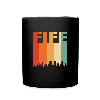 Fife UK England - Full Colour Mug - black - Front