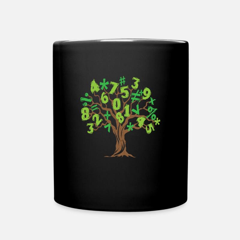 Arbre mathématique Arbre mathématique Mathématiques - Mug uni - noir