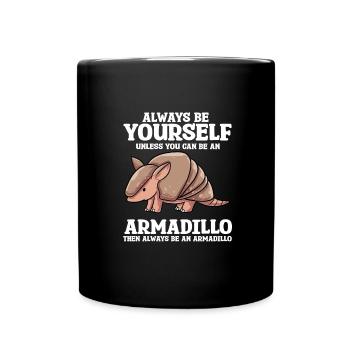 Armadillos Armidillo - Full Colour Mug - black - Front