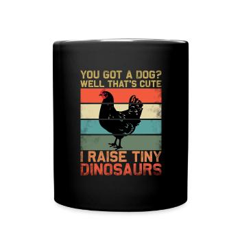 Farmer Tractor Agriculture Farmer Tractor Farm - Full Colour Mug - black - Front