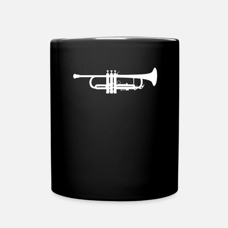 Trompete Orchester Musiker Trompeter Blasmusik - Tasse einfarbig - Schwarz