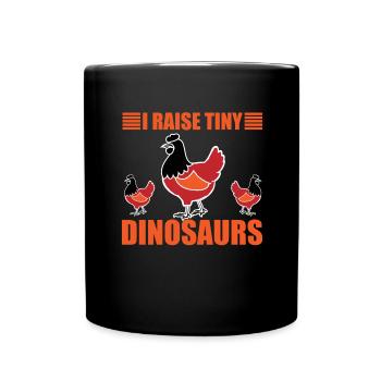 Farmer Tractor Agriculture Farmer Tractor Farm - Full Colour Mug - black - Front