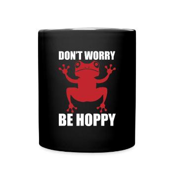 I love frogs - Full Colour Mug - black - Front