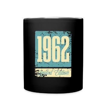 1962 Anniversaire de naissance Année de naissance - Mug uni - noir - Devant