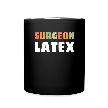 Surgeon Amputation Gift Doctor Medicine Doctor - Full Colour Mug - black - Front