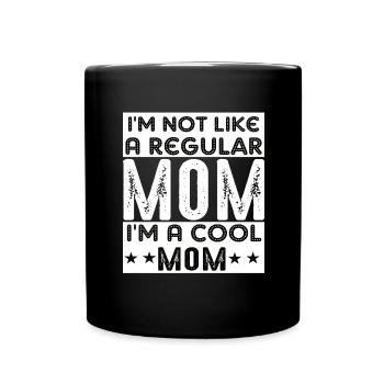 Mère Épouse Boss Fête des mères Meilleure maman Chef - Mug uni - noir - Devant