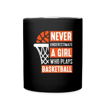 Basketball Filles Streetball - Mug uni - noir - Devant