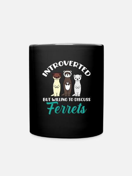 Furet - Mug uni - noir