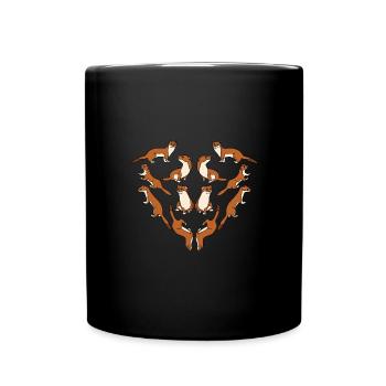 Ferret - Full Colour Mug - black - Front