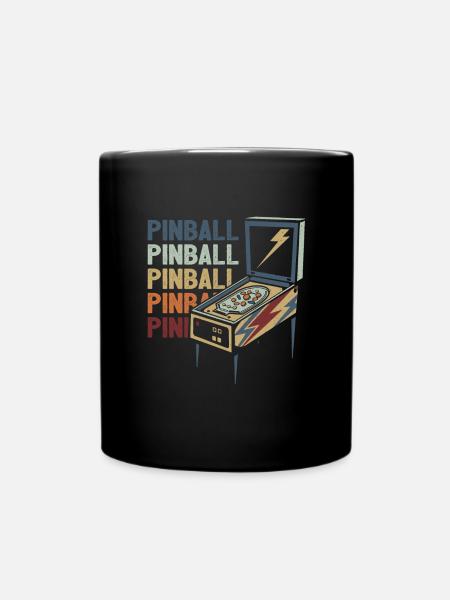 Pinball - Tasse einfarbig - Schwarz