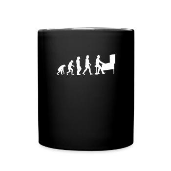 Pinball - Tasse einfarbig - Schwarz - Vorne
