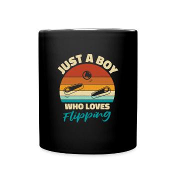 Pinball - Tasse einfarbig - Schwarz - Vorne
