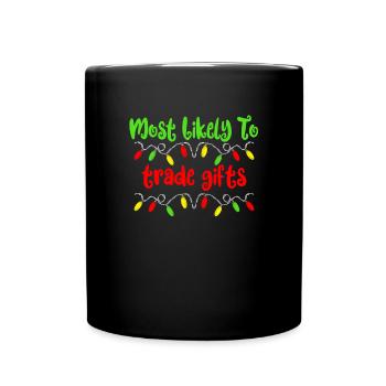 Most likely Christmas gifts Christmas - Full Colour Mug - black - Front