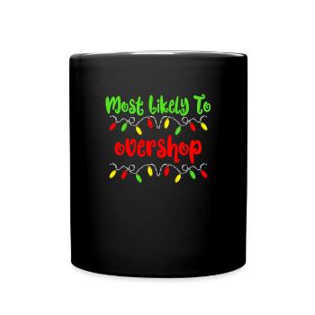 Most likely Christmas berscht Famil - Full Colour Mug - black - Front