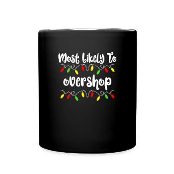 Most likely Christmas berscht Famil - Full Colour Mug - black - Front