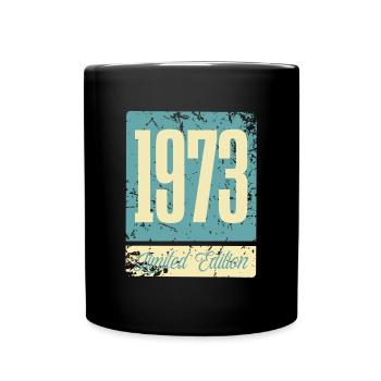 1973 Anniversaire de naissance Année de naissance - Mug uni - noir - Devant