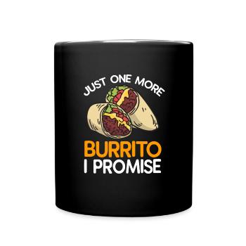 Burrito - Full Colour Mug - black - Front