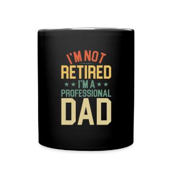 Welt bester Papa Vater Paare Paar Eltern Dad daddy - Tasse einfarbig - Schwarz - Vorne