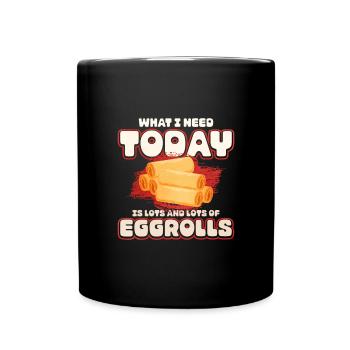 What I need today are many and many springs. - Full Colour Mug - black - Front