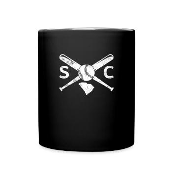 South Carolina Baseball SC Baseball South Carolina - Tasse einfarbig - Schwarz - Vorne