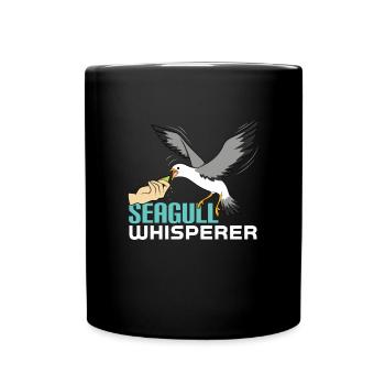 Seagull - Full Colour Mug - black - Front