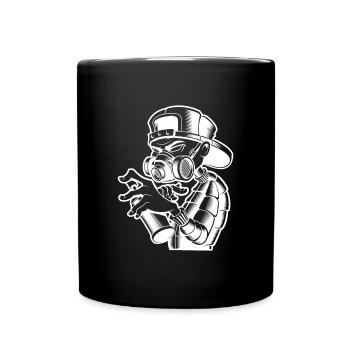 Sprayer Artist Street Art Spray Can - Full Colour Mug - black - Front