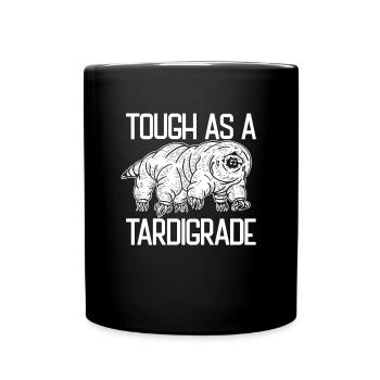 Hart wie ein Tarder -Wasser B�r Hart Tarderrade - Tasse einfarbig - Schwarz - Vorne