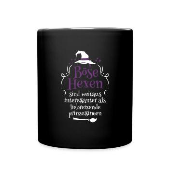 Evil witches Women Black humor - Full Colour Mug - black - Front