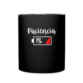 Divertida Camiseta de Paciencia de 1 - Mug uni - noir - Devant