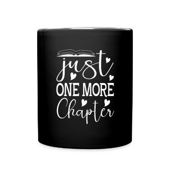 Read books Bookworm - Full Colour Mug - black - Front