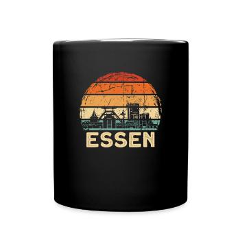 Eat - Full Colour Mug - black - Front