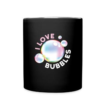 J’adore Bubbles Bubbles Enfants - Mug uni - noir - Devant