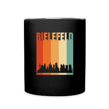 Bielefeld - Full Colour Mug - black - Front