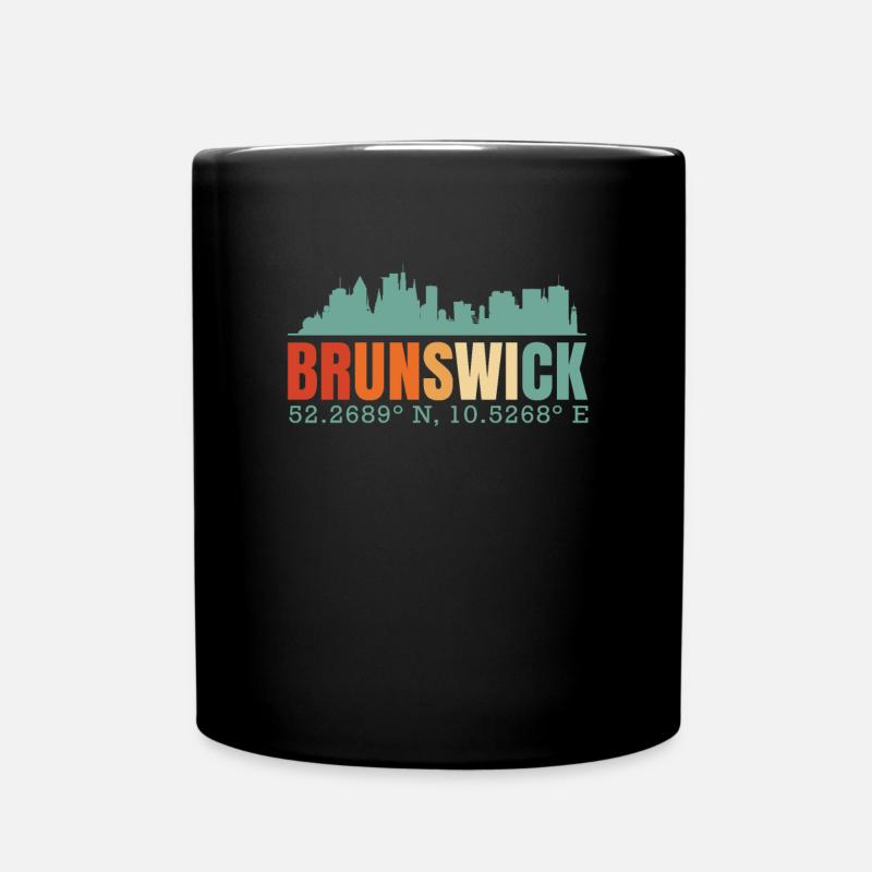Brunswick - Tasse einfarbig - Schwarz
