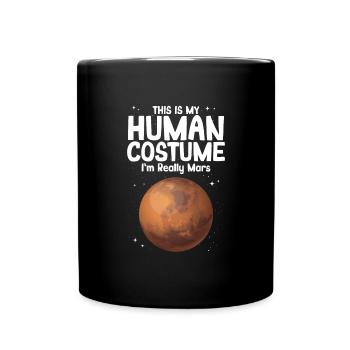 Mars - Full Colour Mug - black - Front