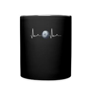 Pluto - Tasse einfarbig - Schwarz - Vorne