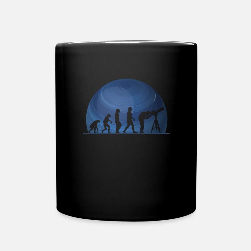 Neptun - Tasse einfarbig - Schwarz