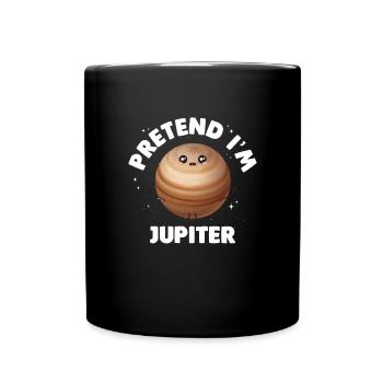 Jupiter - Full Colour Mug - black - Front