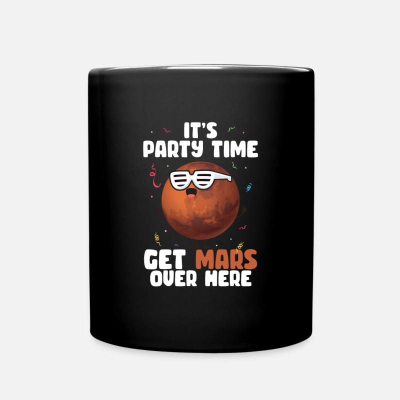 Mars - Tasse einfarbig - Schwarz