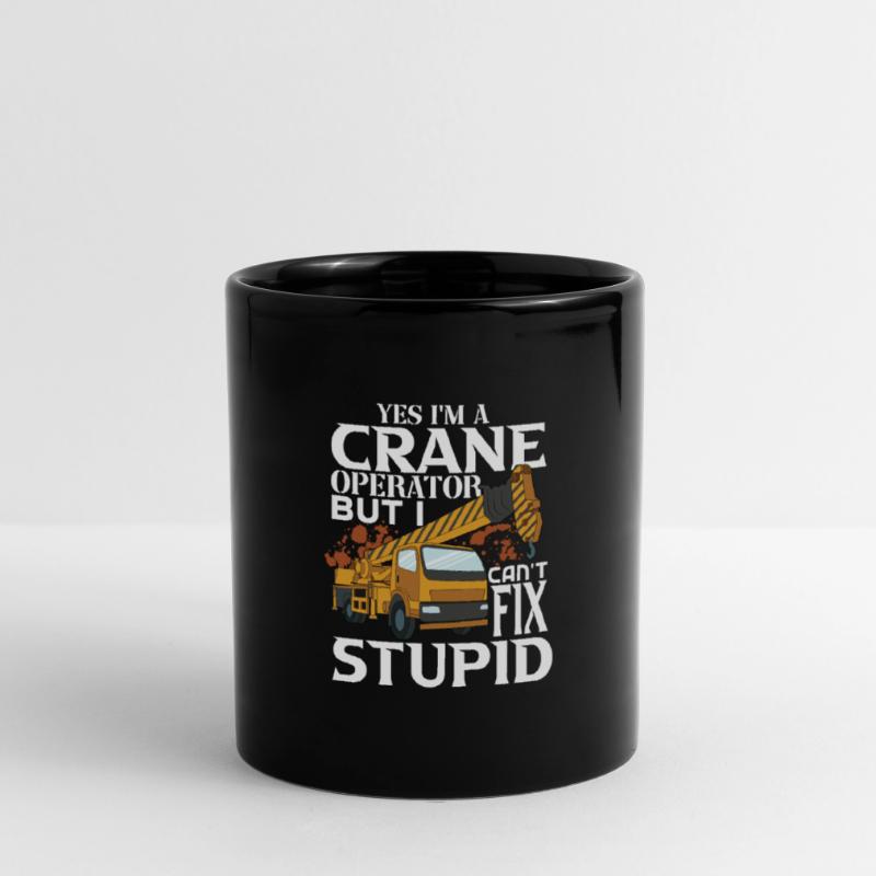 Crane operator crane gift Full Colour Mug