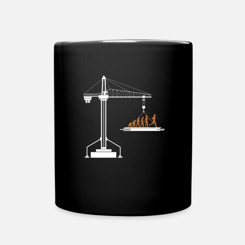 Cadeau de grutier - Mug uni - noir